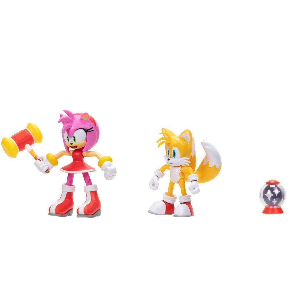 Sonic The Hedgehog Amy and Tails 2-Set figures - Jakks Pacific - Ginga Toys