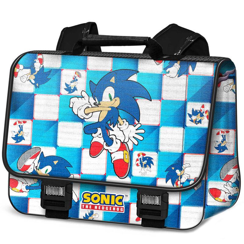 Sonic The Hedgehog Blue Lay backpack schoolbag - Karactermania - Ginga Toys