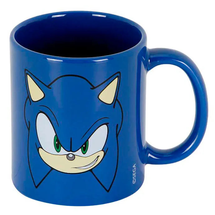 Sonic the Hedgehog Blue Mug - Sonic Face - Ginga Toys