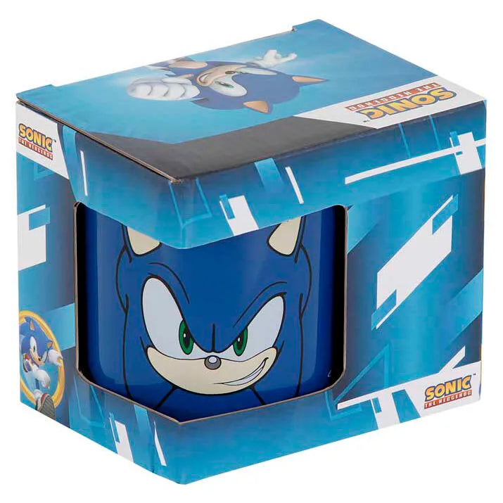 Sonic the Hedgehog Blue Mug - Sonic Face - Ginga Toys