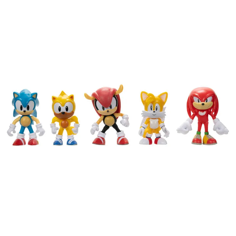 Sonic the Hedgehog Classic 5-Pack Figures Set - Ginga Toys