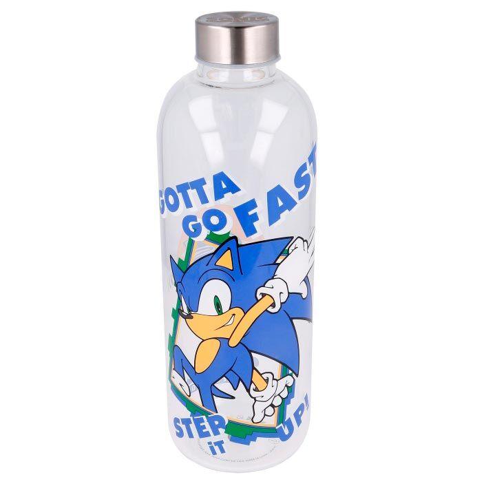 Sonic The Hedgehog glass Water bottle 1030ml - Stor - Ginga Toys