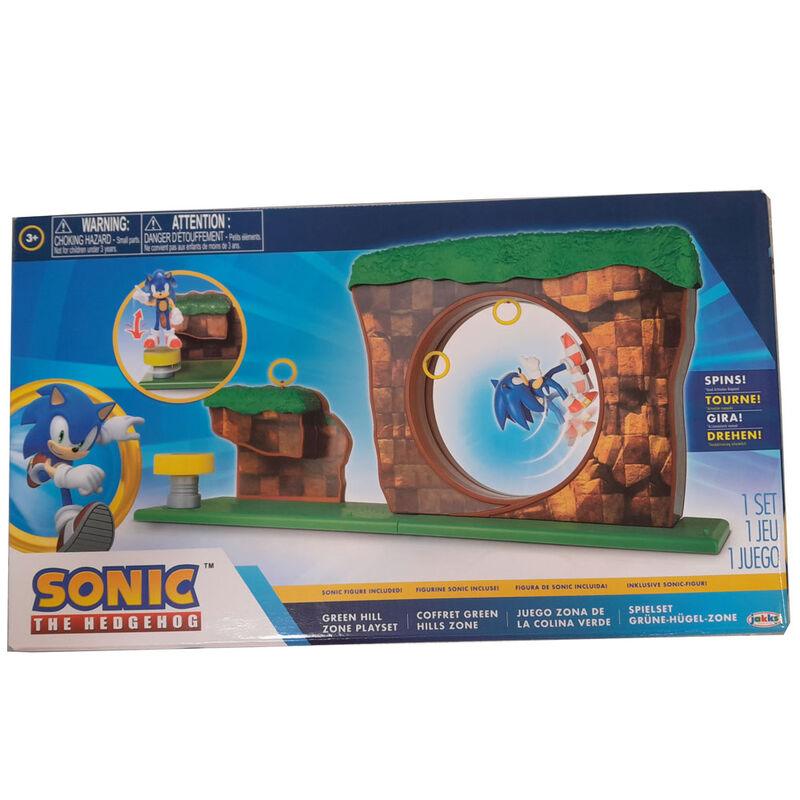 Sonic The Hedgehog Green Hill Zone Playset - Jakks Pacific - Ginga Toys