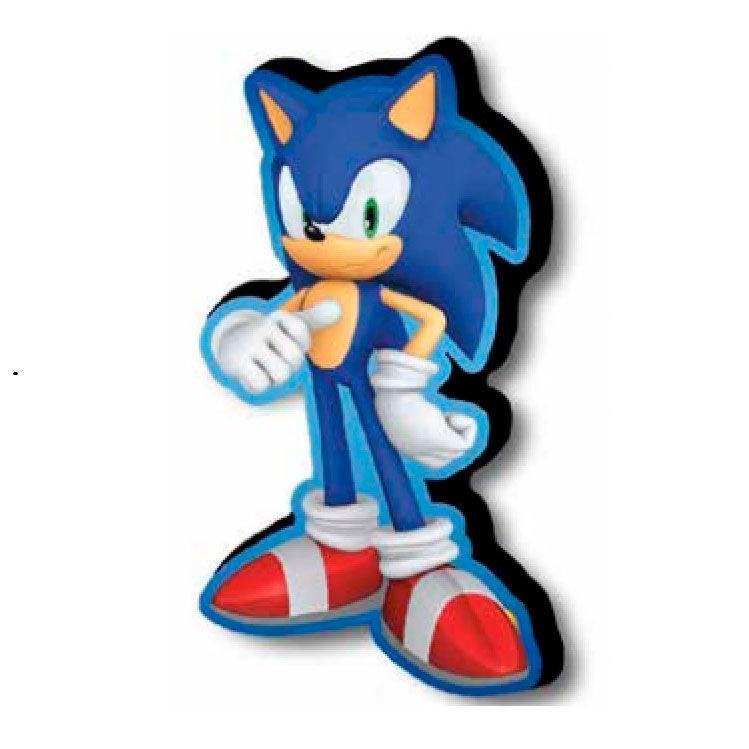 Sonic the Hedgehog Kids 3D cushion - Sega - Ginga Toys