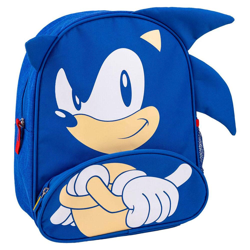 Sonic The Hedgehog Kids School backpack 30cm - Cerda - Ginga Toys