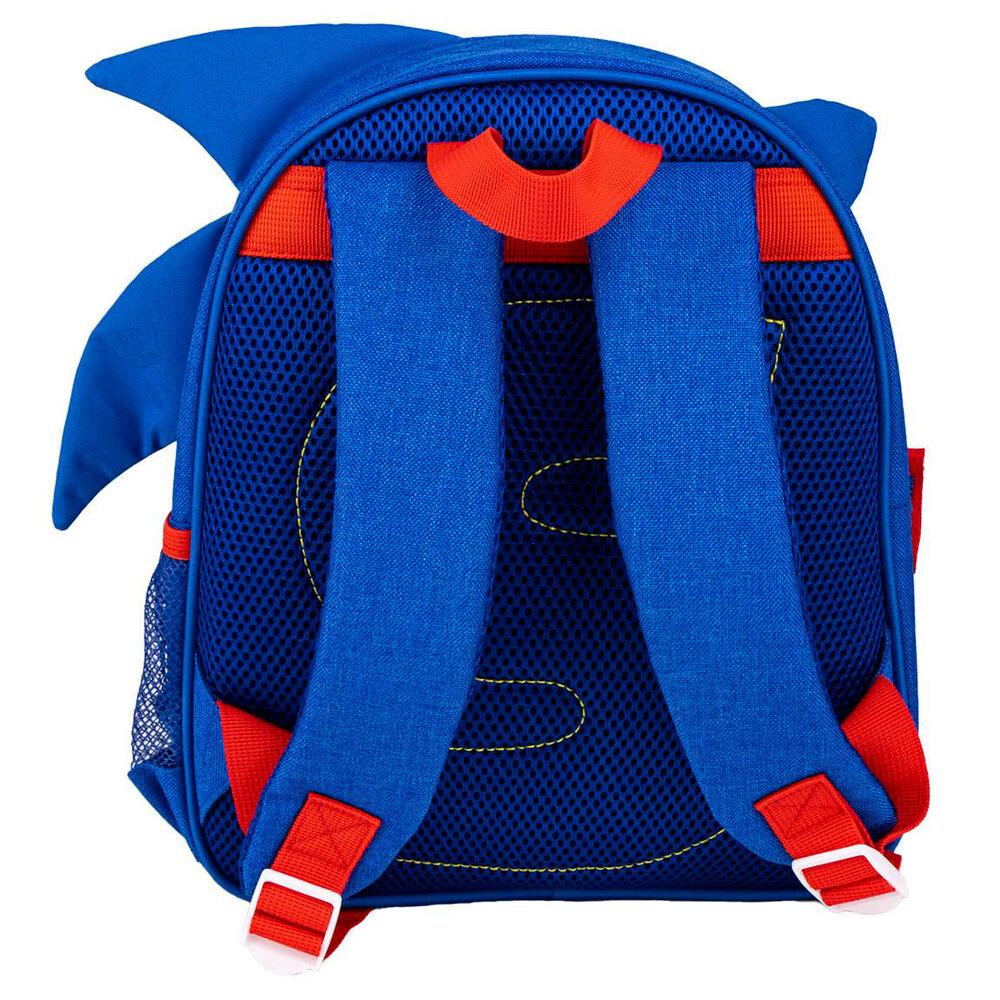 Sonic The Hedgehog Kids School backpack 30cm - Cerda - Ginga Toys