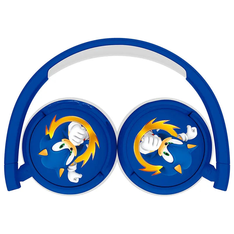 Sonic the Hedgehog Kids Wireless Headphones - Blue - Ginga Toys