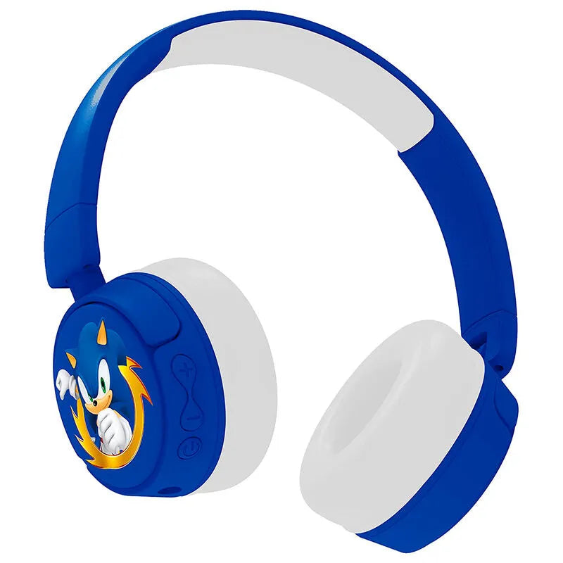 Sonic the Hedgehog Kids Wireless Headphones - Blue - Ginga Toys