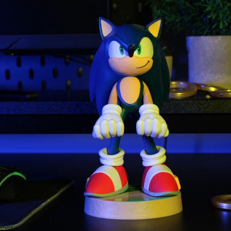 Sonic the Hedgehog Modern Sonic Cable Guys Phone Stand & Controller Holder - Exquisite Gaming - Ginga Toys