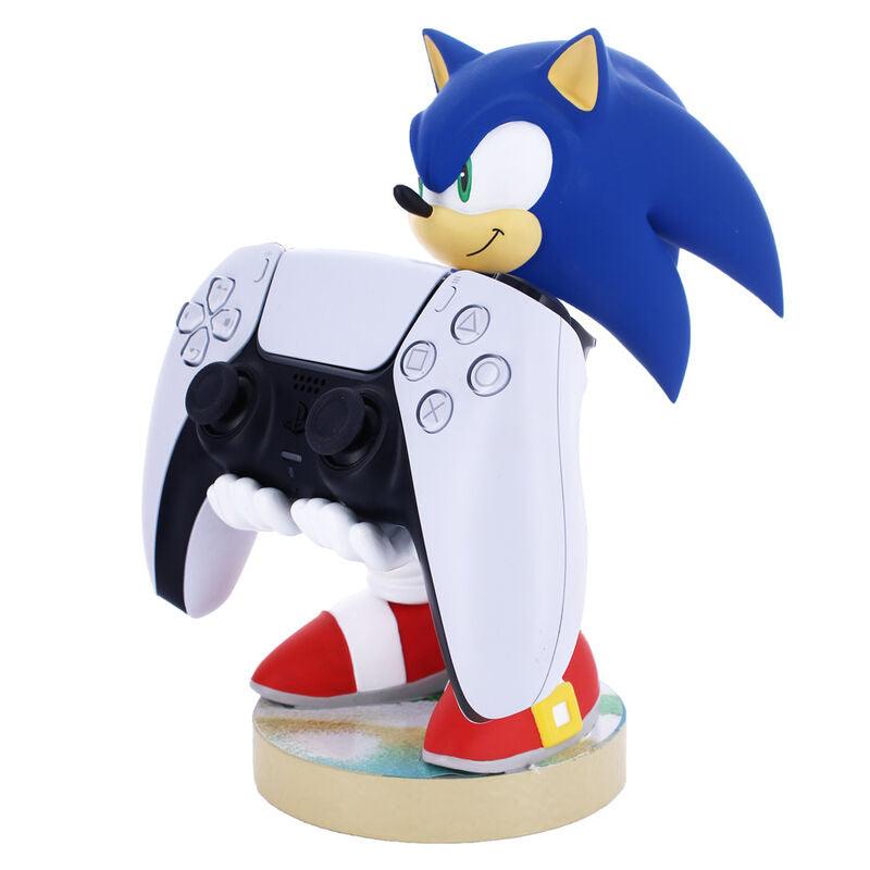 Sonic the Hedgehog Modern Sonic Cable Guys Phone Stand & Controller Holder - Exquisite Gaming - Ginga Toys