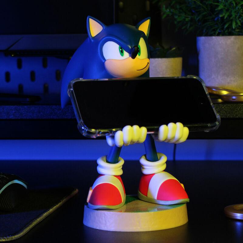 Sonic the Hedgehog Modern Sonic Cable Guys Phone Stand & Controller Holder - Exquisite Gaming - Ginga Toys