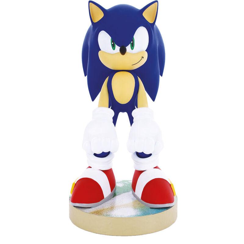 Sonic the Hedgehog Modern Sonic Cable Guys Phone Stand & Controller Holder - Exquisite Gaming - Ginga Toys