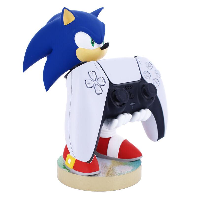 Sonic the Hedgehog Modern Sonic Cable Guys Phone Stand & Controller Holder - Exquisite Gaming - Ginga Toys