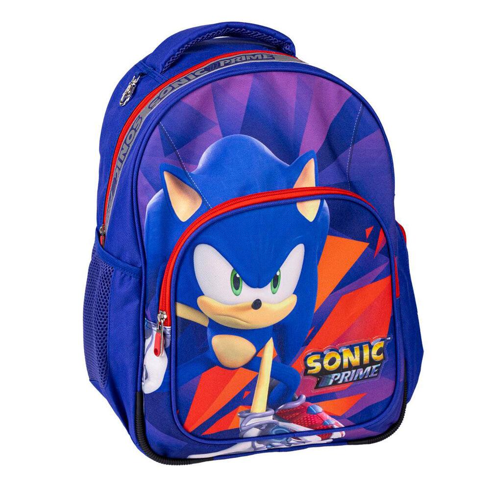 Sonic the Hedgehog Prime School Medium Backpack 42cm - Cerda - Ginga Toys