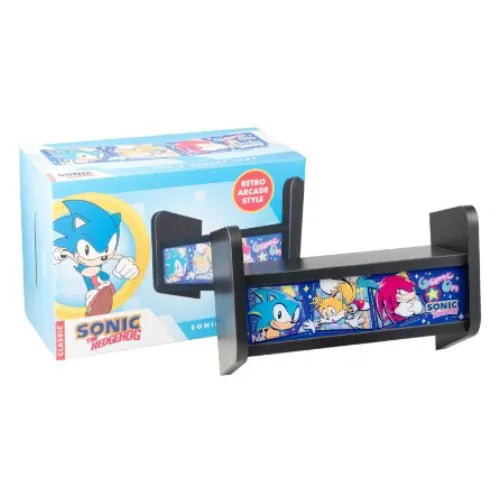 Sonic The Hedgehog Shelf With Arcade Lamp - Ginga Toys