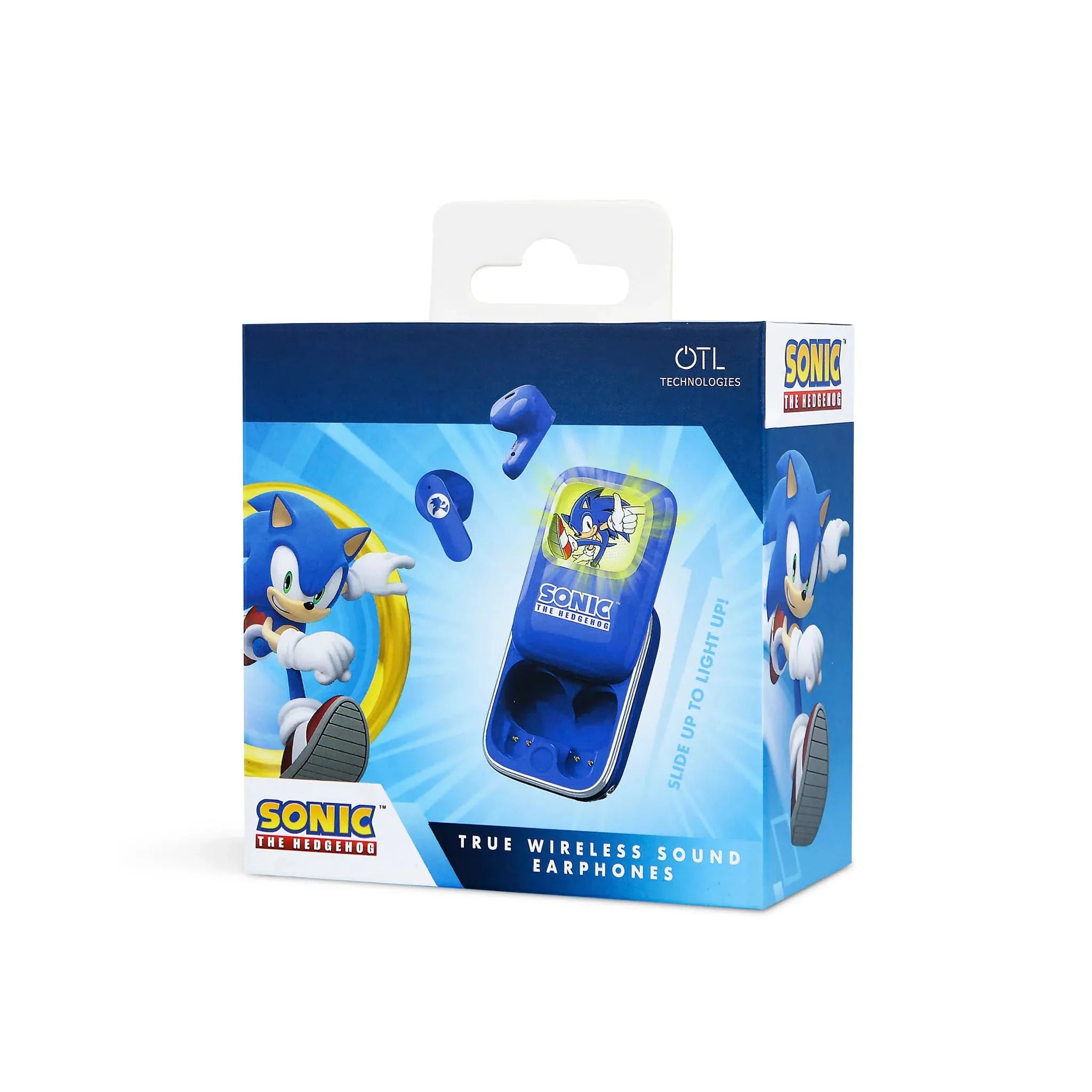 Sonic the Hedgehog Slide TWS Wireless Earphones - Earpods Blue - Ginga Toys