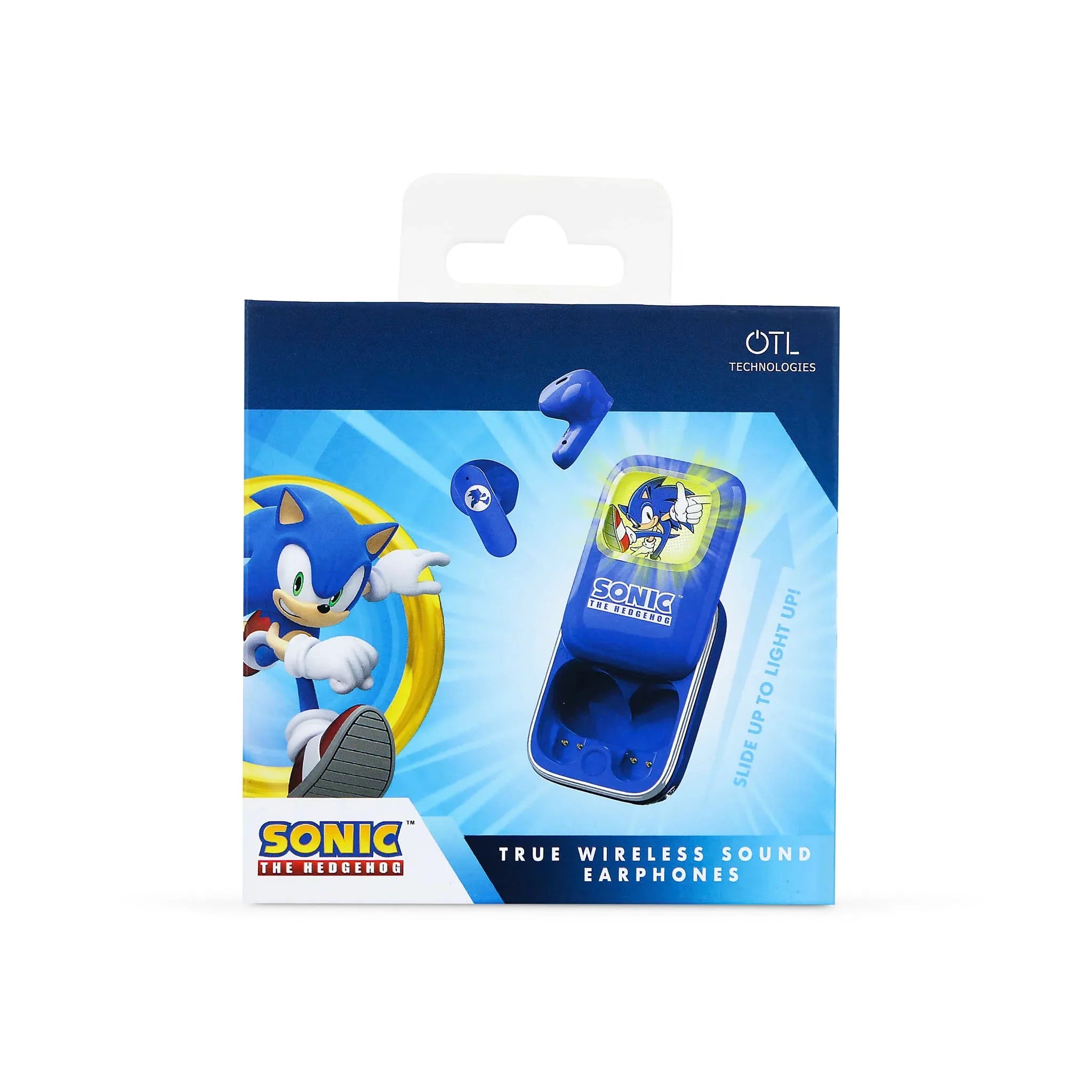 Sonic the Hedgehog Slide TWS Wireless Earphones - Earpods Blue - Ginga Toys