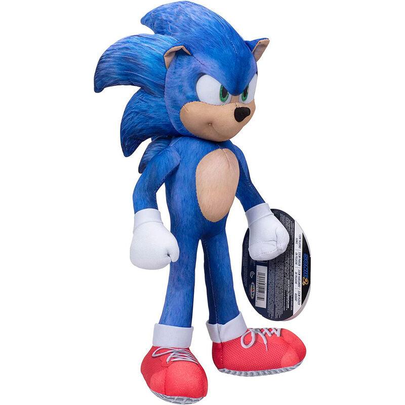 Sonic the Hedgehog - Sonic 2 Talking Plush Toy with Sound Effects - Jakks Pacific - Ginga Toys