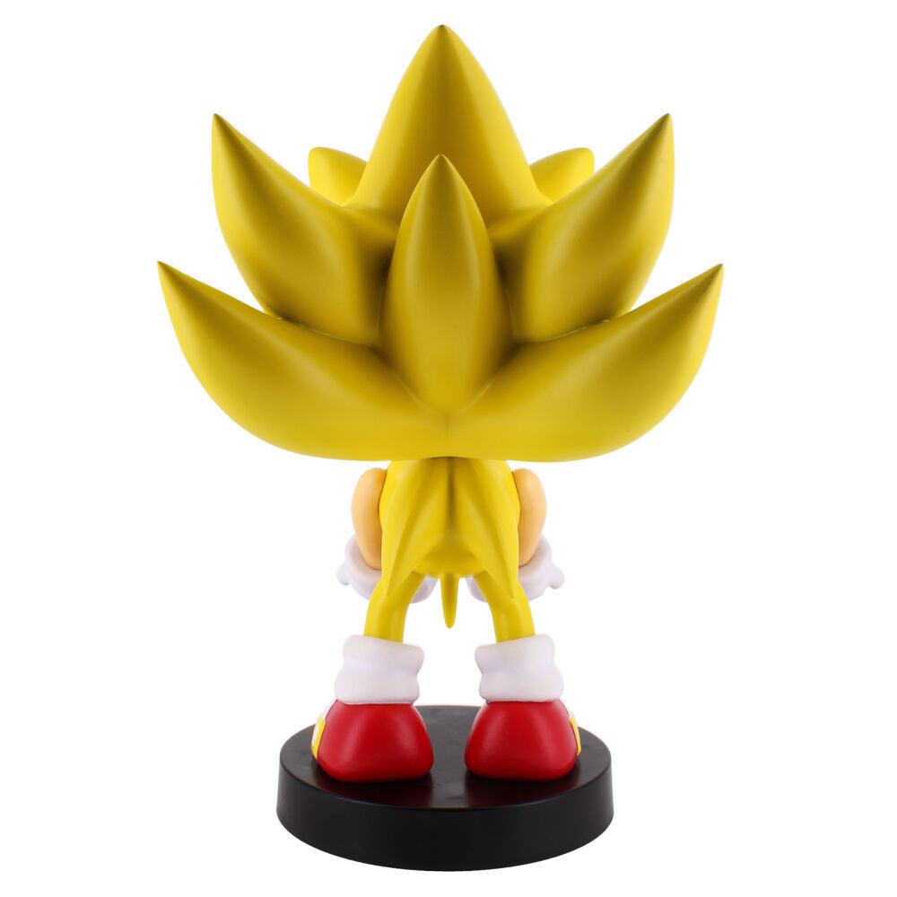 Sonic the Hedgehog - Super Sonic Cable Guys Phone Stand & Controller Holder - Exquisite Gaming - Ginga Toys