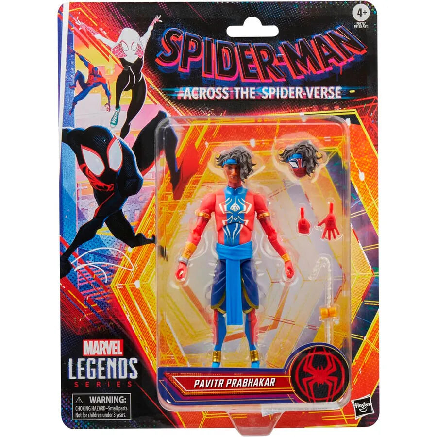 Spider-Man: Across the Spider-Verse Marvel Legends Pavitr Prabhakar Action Figure - Ginga Toys