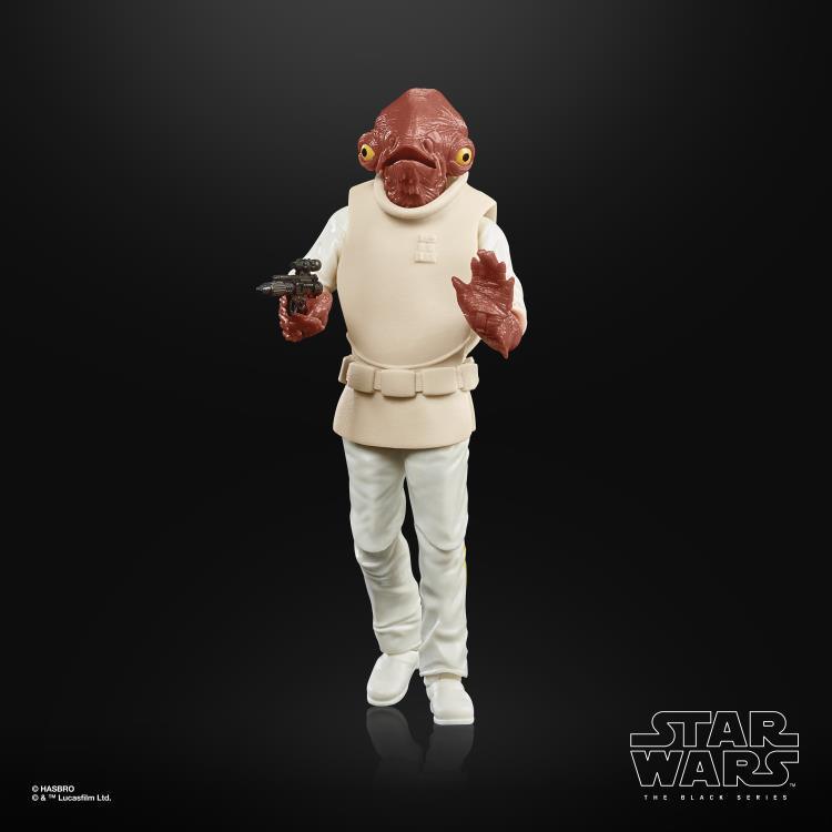 Star Wars 40th Anniversary The Black Series 6" Admiral Ackbar Action Figure (Return of the Jedi) - Hasbro - Ginga Toys