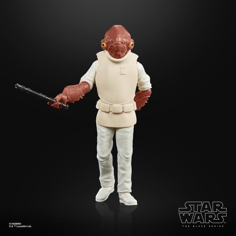 Star Wars 40th Anniversary The Black Series 6" Admiral Ackbar Action Figure (Return of the Jedi) - Hasbro - Ginga Toys