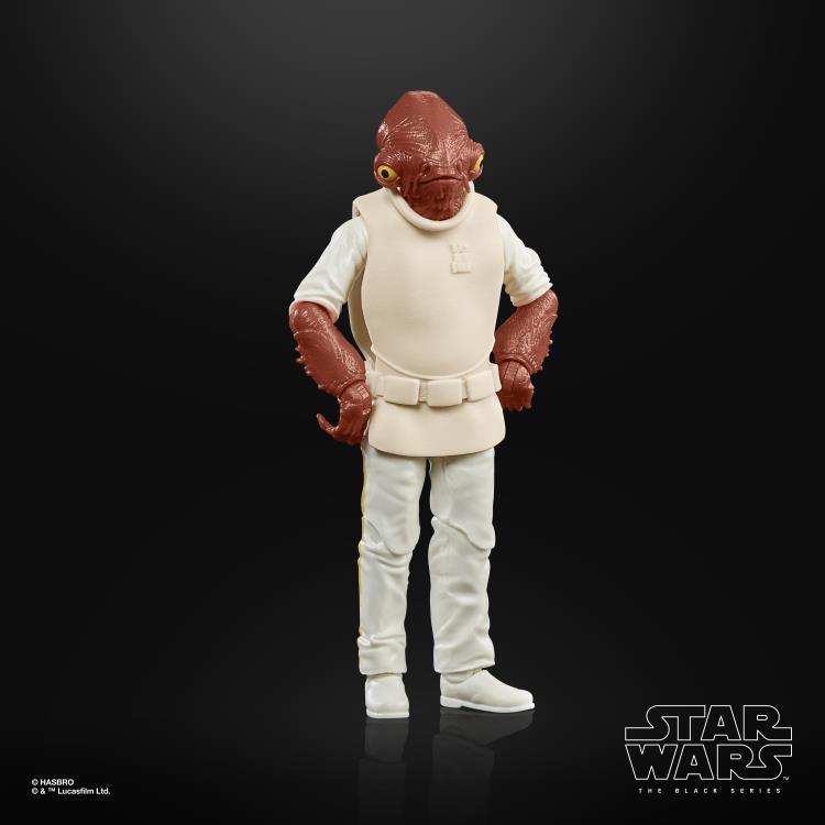 Star Wars 40th Anniversary The Black Series 6" Admiral Ackbar Action Figure (Return of the Jedi) - Hasbro - Ginga Toys