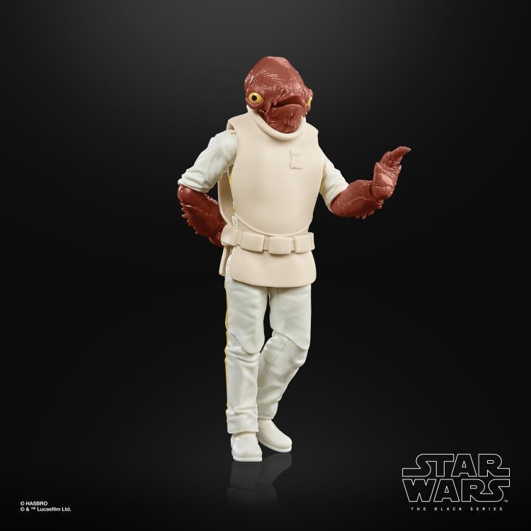 Star Wars 40th Anniversary The Black Series 6" Admiral Ackbar Action Figure (Return of the Jedi) - Hasbro - Ginga Toys