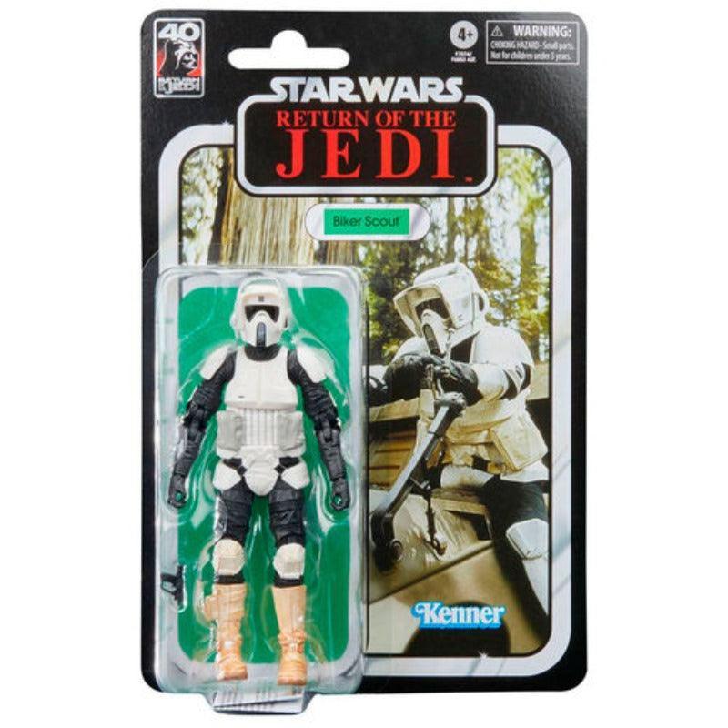 Star Wars 40th Anniversary The Black Series 6" Biker Scout Action Figure (Return of the Jedi) - Hasbro - Ginga Toys