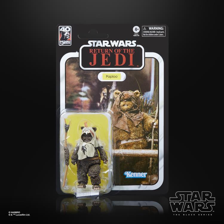 Star Wars 40th Anniversary The Black Series 6" Paploo (Return of the Jedi) Action Figure - Hasbro - Ginga Toys