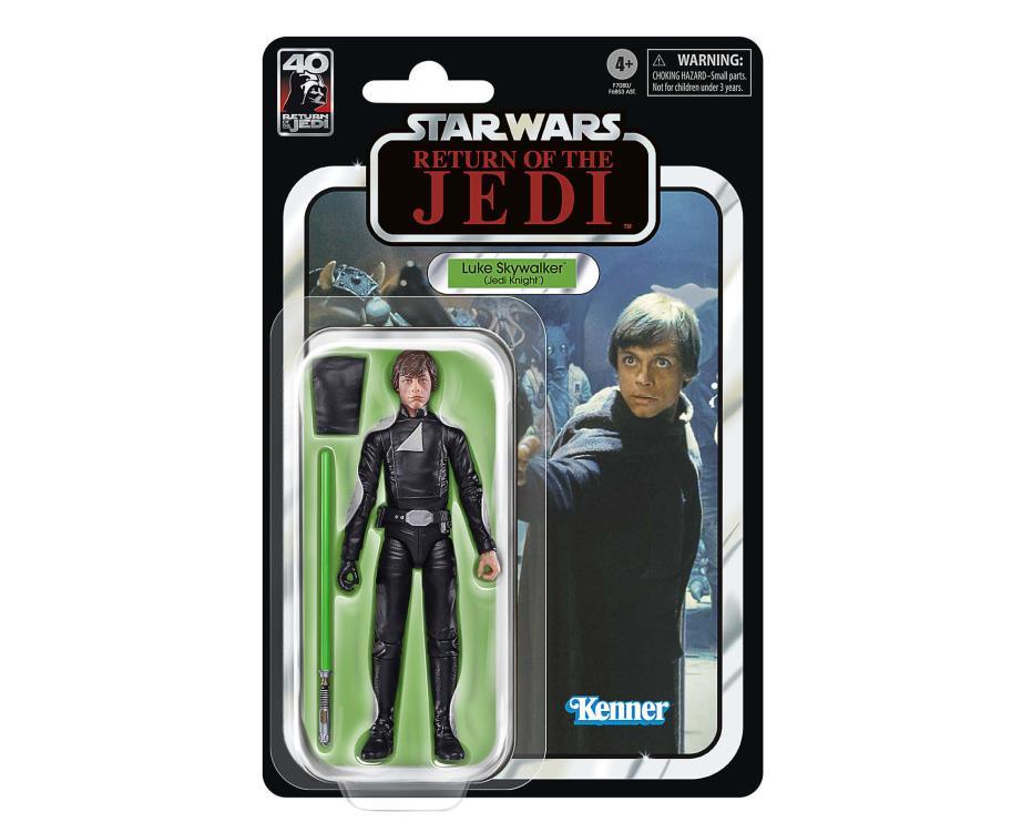 Star Wars 40th The Black Series 6" Luke Skywalker (Jedi Knight) (Return of the Jedi) Action Figure - Hasbro - Ginga Toys