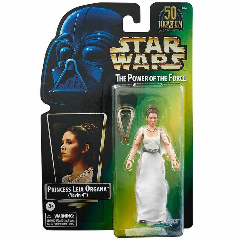 Star Wars A New Hope The Power of the Force - Princess Leia Organa (Yavin 4) Action Figure - Hasbro - Ginga Toys