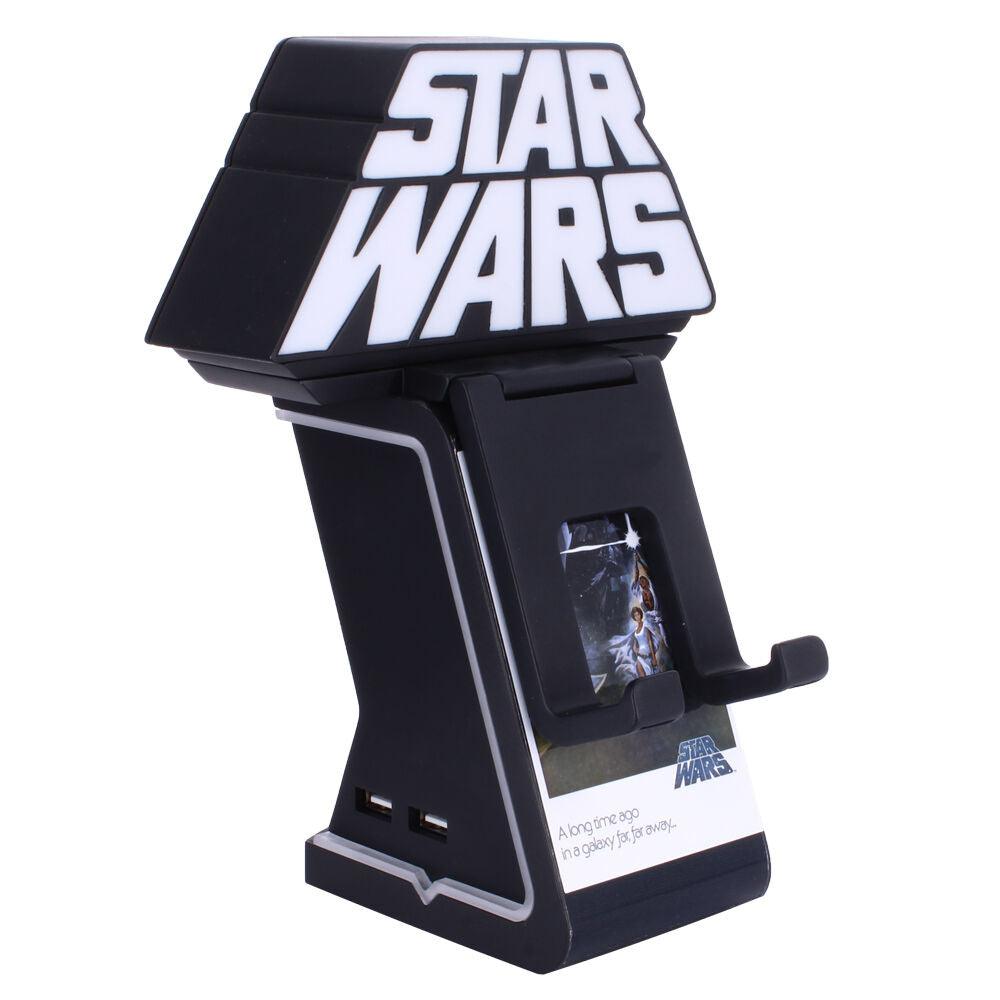 Star Wars Cable Guys Light Up Ikon, Phone and Device Charging Stand - Exquisite Gaming - Ginga Toys