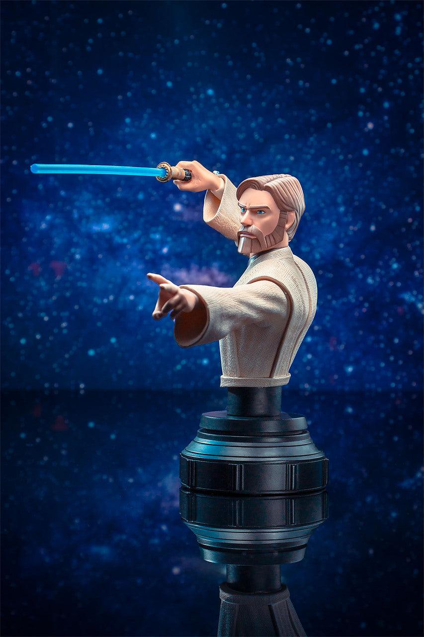 Star Wars Clone Wars Obi Wan 1/7 Scale Bust - Diamond Select - Ginga Toys