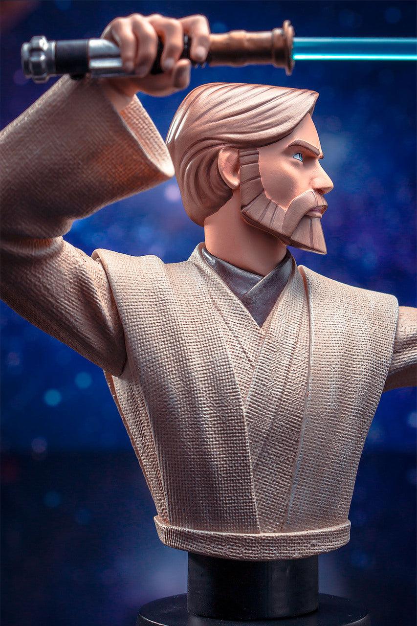 Star Wars Clone Wars Obi Wan 1/7 Scale Bust - Diamond Select - Ginga Toys