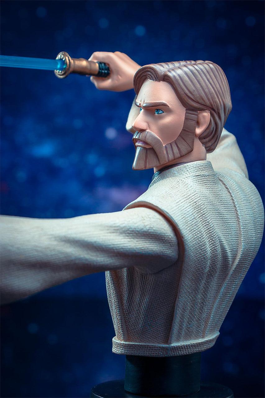 Star Wars Clone Wars Obi Wan 1/7 Scale Bust - Diamond Select - Ginga Toys