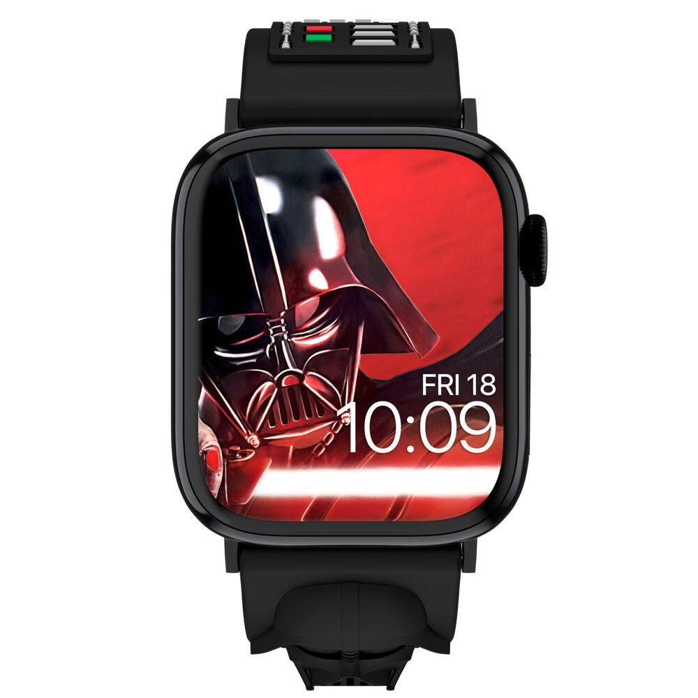 Star Wars - Darth Vader Sculpted 3D Smartwatch Strap + face designs - Mobyfox - Ginga Toys