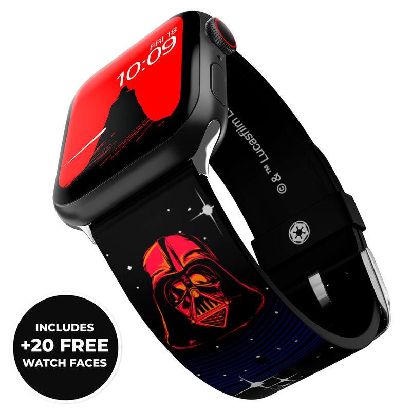 Star Wars - Darth Vader Smartwatch Band strap + face designs - Mobyfox - Ginga Toys