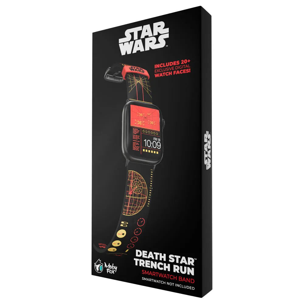 STAR WARS - Death Star Trench Run Smartwatch Band + face designs - Ginga Toys