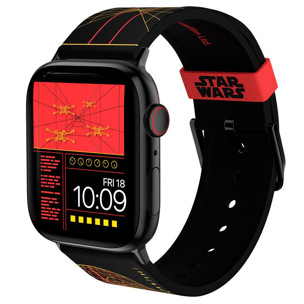 STAR WARS - Death Star Trench Run Smartwatch Band + face designs - Mobyfox - Ginga Toys