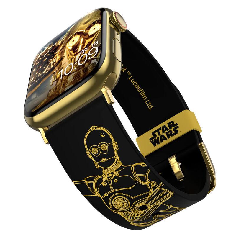 Star Wars - Droid Blueprints: C-3PO Smartwatch Band strap + face designs - Mobyfox - Ginga Toys