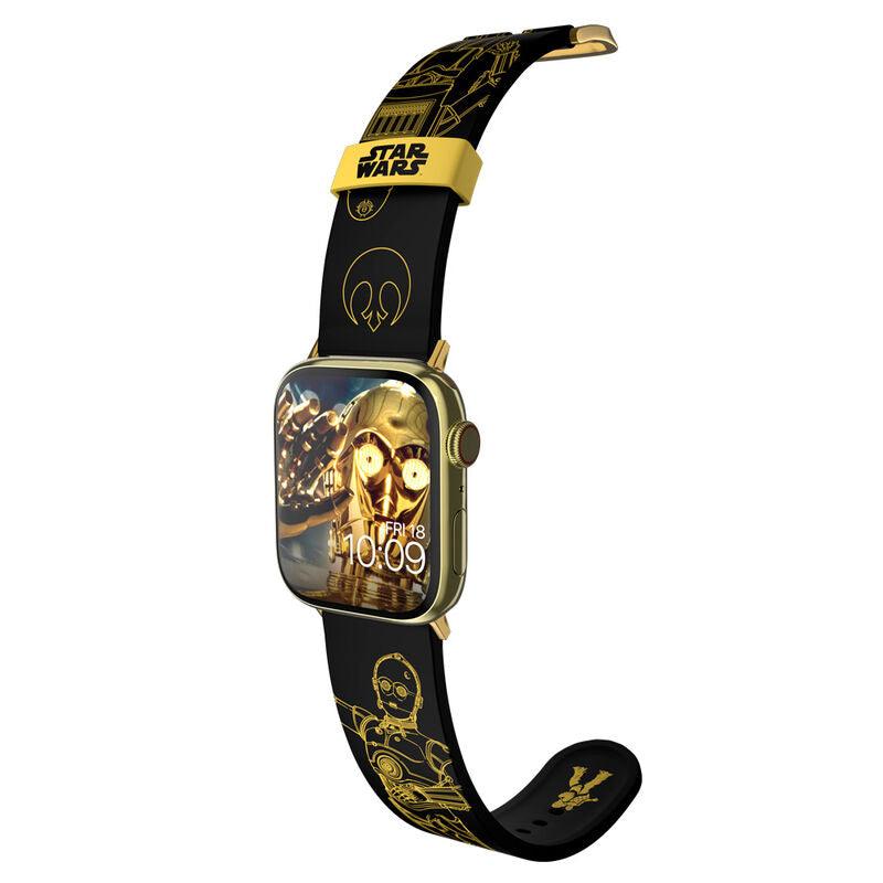 Star Wars - Droid Blueprints: C-3PO Smartwatch Band strap + face designs - Mobyfox - Ginga Toys