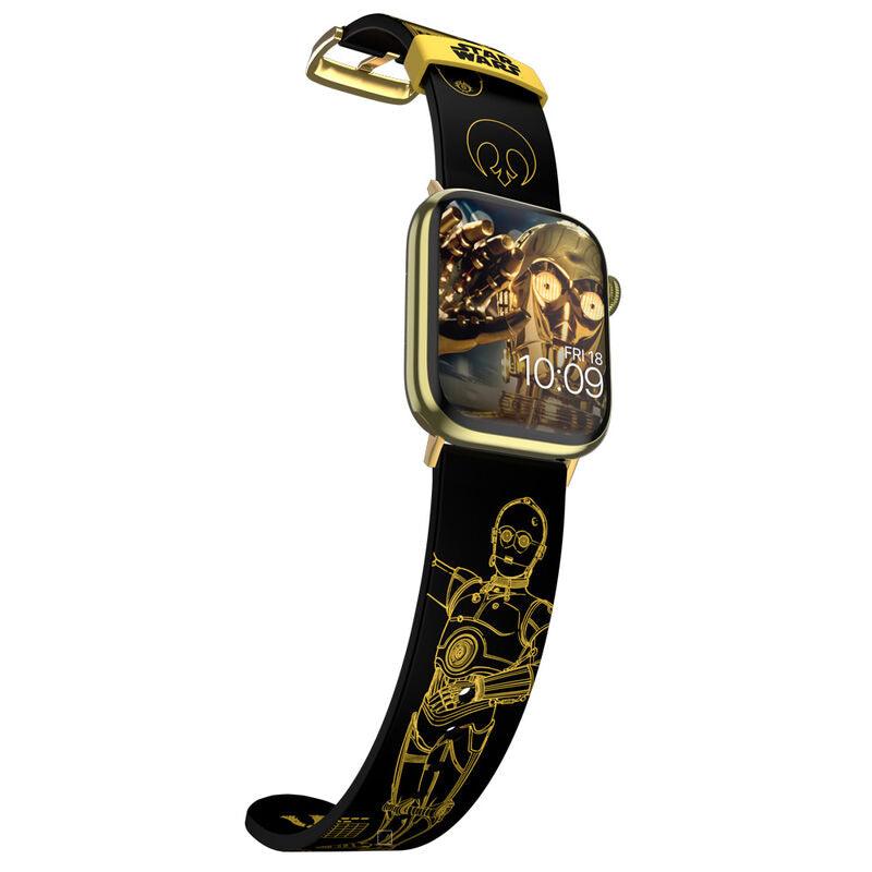 Star Wars - Droid Blueprints: C-3PO Smartwatch Band strap + face designs - Mobyfox - Ginga Toys