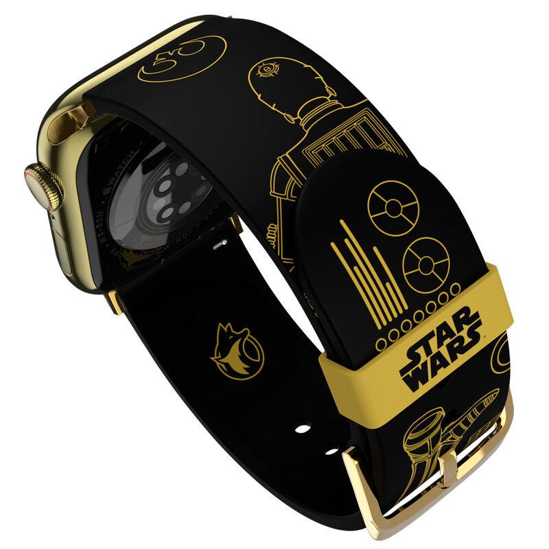 Star Wars - Droid Blueprints: C-3PO Smartwatch Band strap + face designs - Mobyfox - Ginga Toys