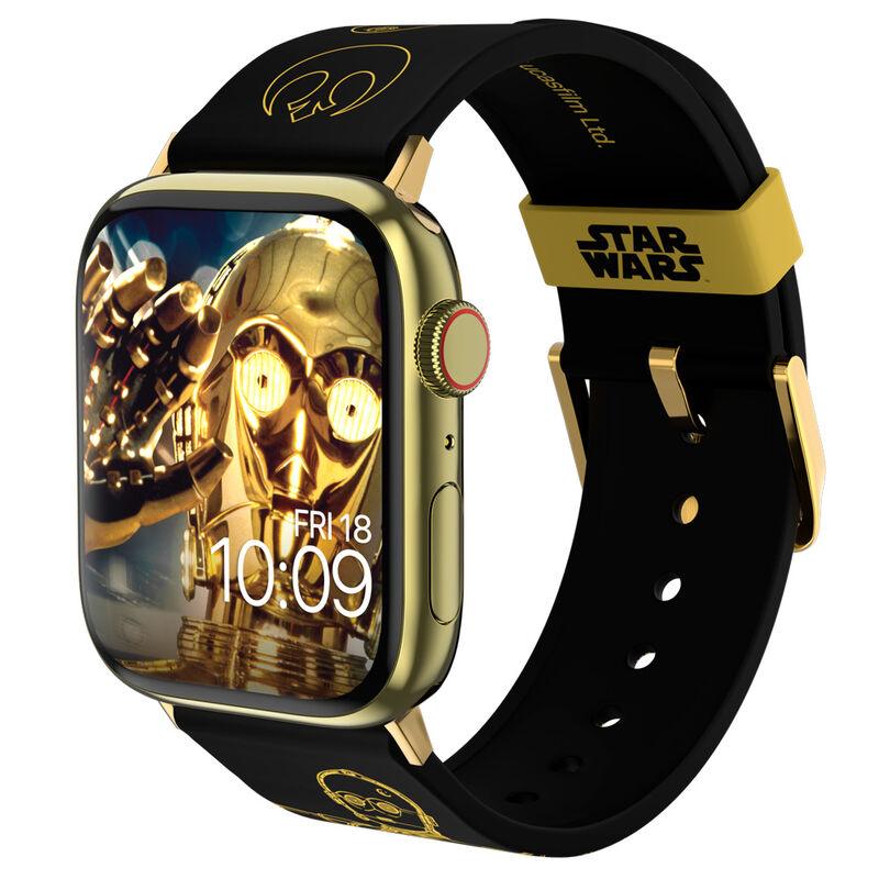 Star Wars - Droid Blueprints: C-3PO Smartwatch Band strap + face designs - Mobyfox - Ginga Toys