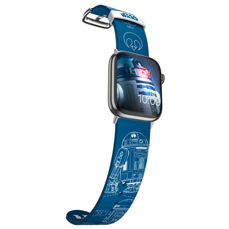 Star Wars - Droid Blueprints: R2D2 Smartwatch Band strap + face designs - Mobyfox - Ginga Toys