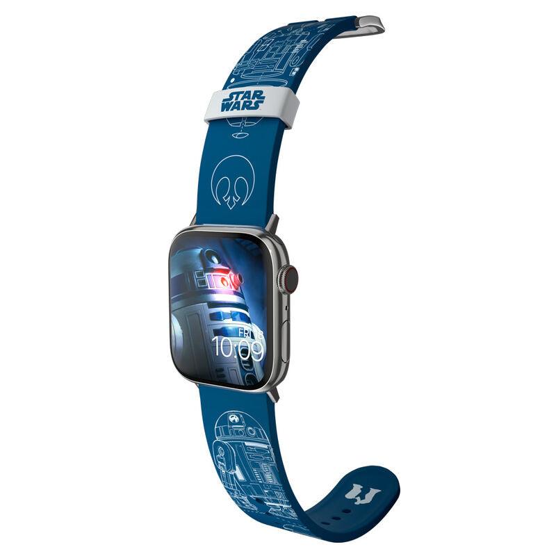 Star Wars - Droid Blueprints: R2D2 Smartwatch Band strap + face designs - Mobyfox - Ginga Toys