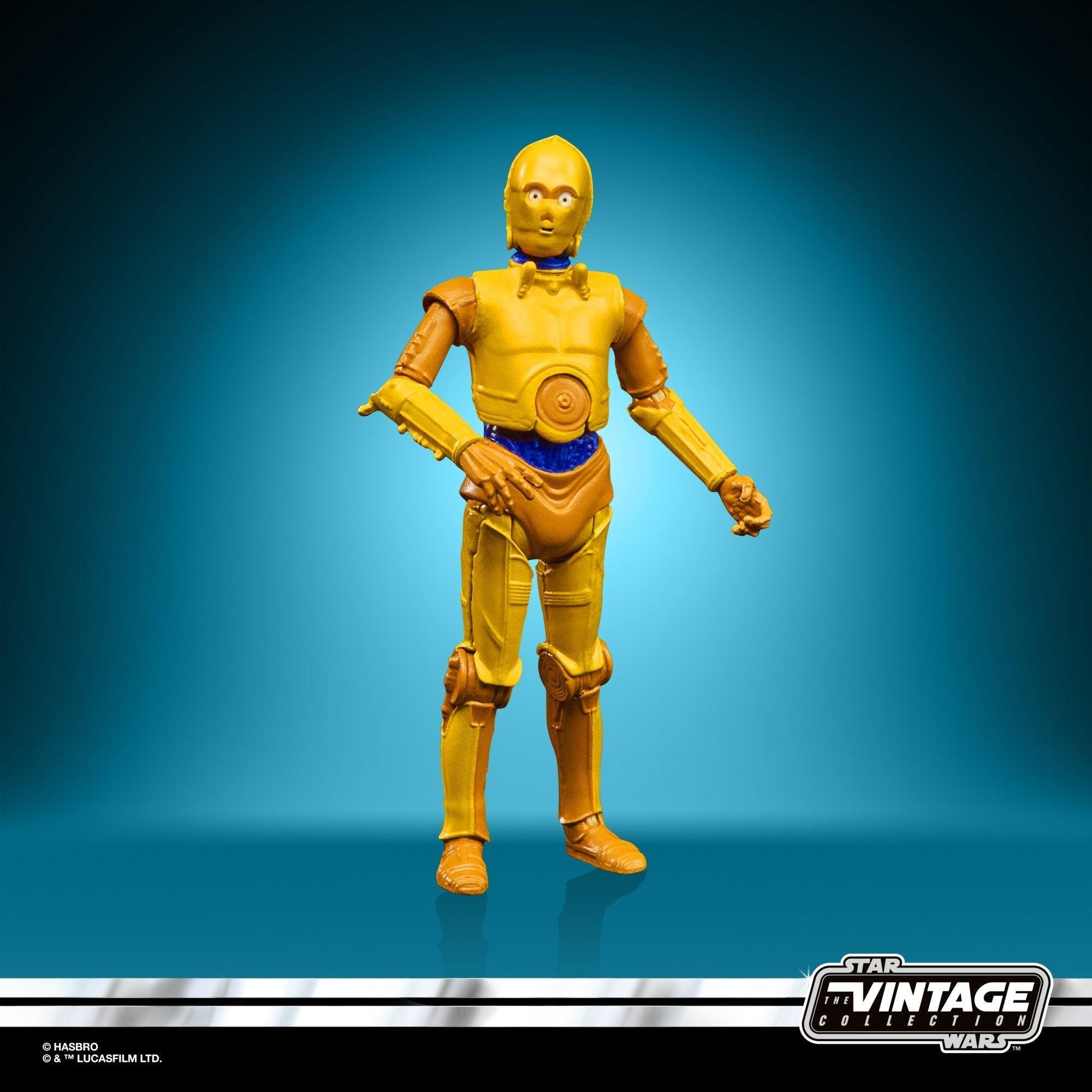 Star Wars Droids See-Threepio (C-3PO) Action Figure (The Vintage Collection) - Hasbro - Ginga Toys