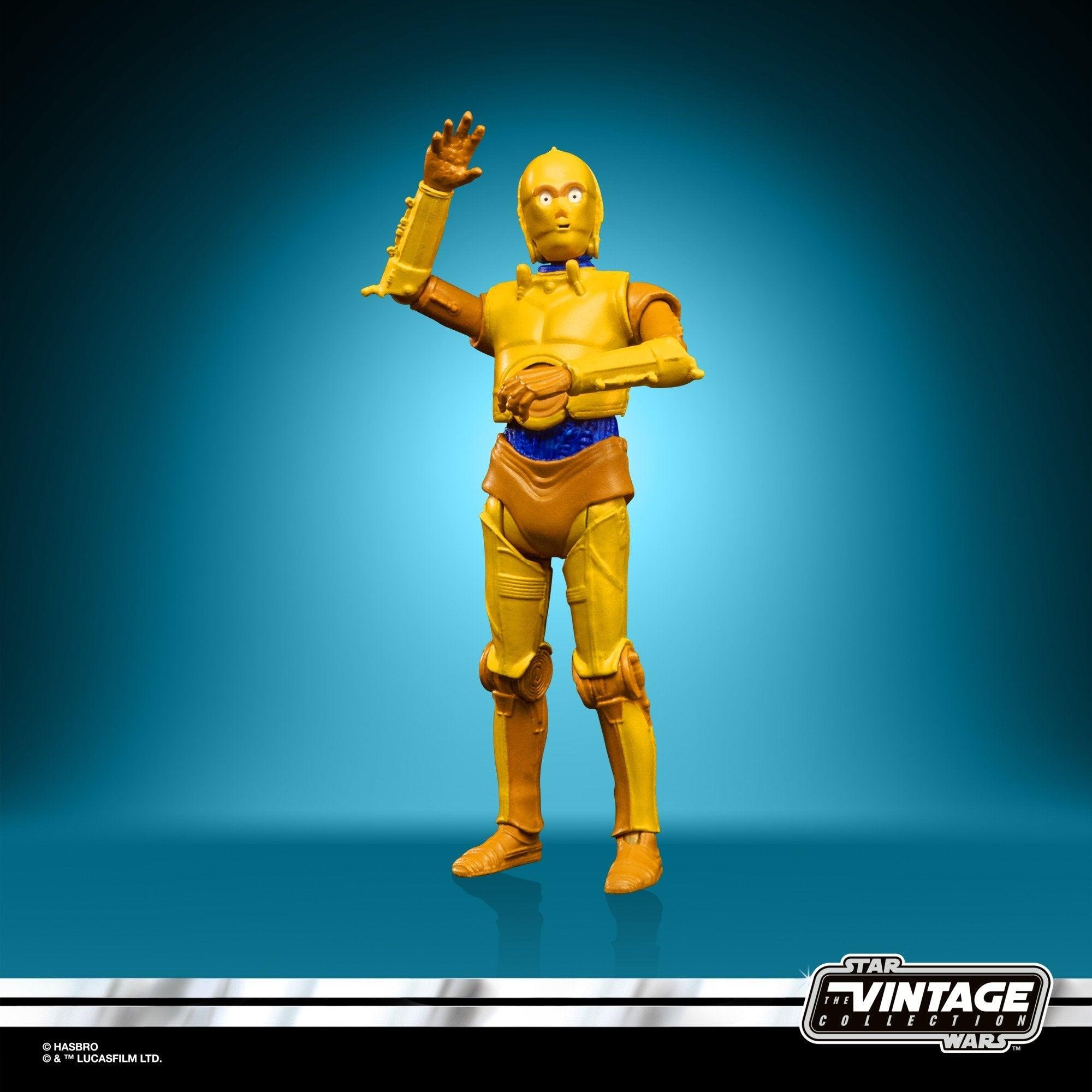 Star Wars Droids See-Threepio (C-3PO) Action Figure (The Vintage Collection) - Hasbro - Ginga Toys