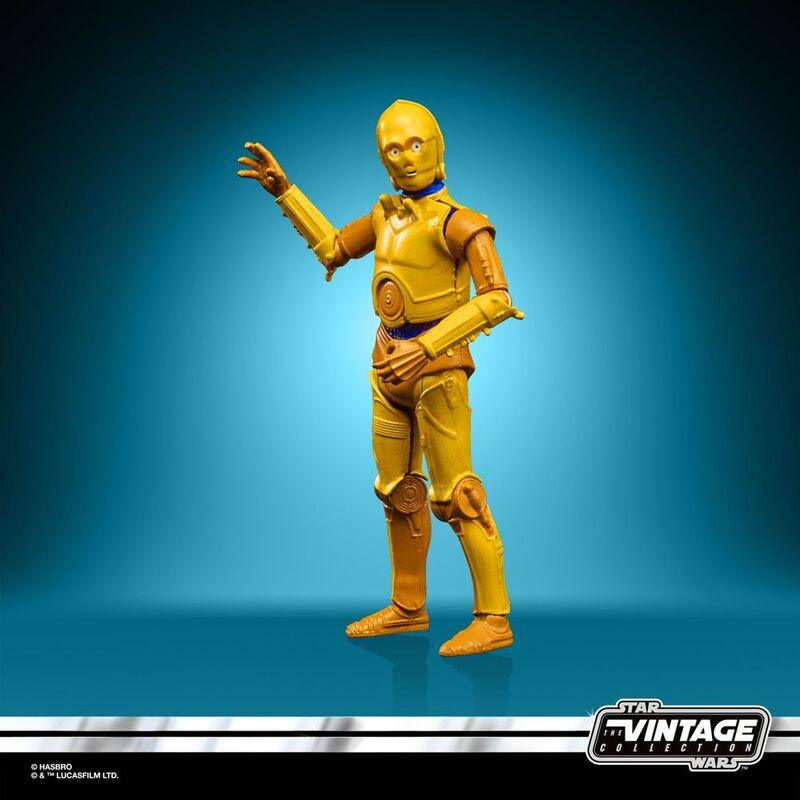 Star Wars Droids See-Threepio (C-3PO) Action Figure (The Vintage Collection) - Hasbro - Ginga Toys